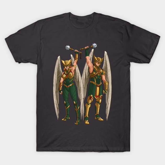 The Hawks T-Shirt by pencilhead7